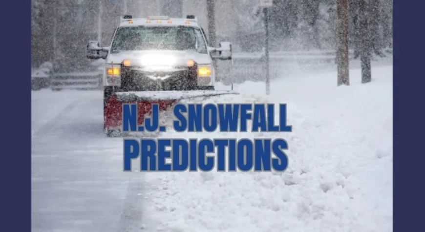 N.J. Forecasters Predict Snow Totals for Upcoming Winter Storm