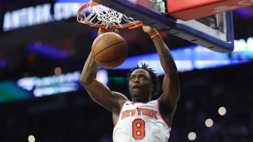 OG Anunoby’s Putback Slam Stuns Joel Embiid in Knicks Victory