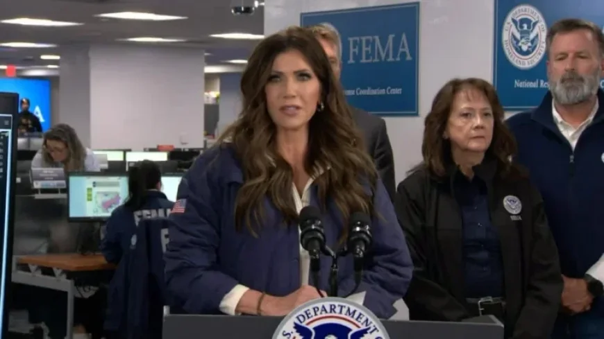 DHS Sec. Noem Updates on Federal Agent’s Fatal Shooting in Minneapolis