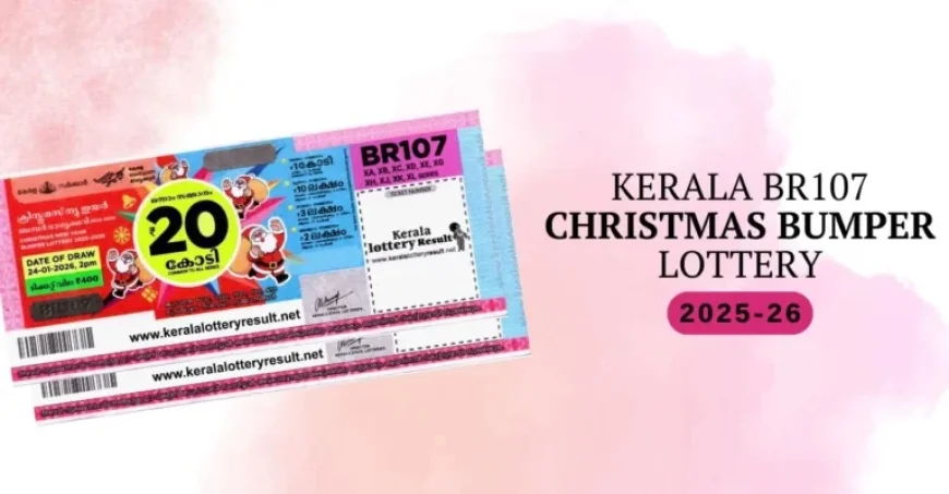 Kerala Lottery BR-107 Bumper 2025-26 Winners Revealed; XC 138455 Takes First Prize