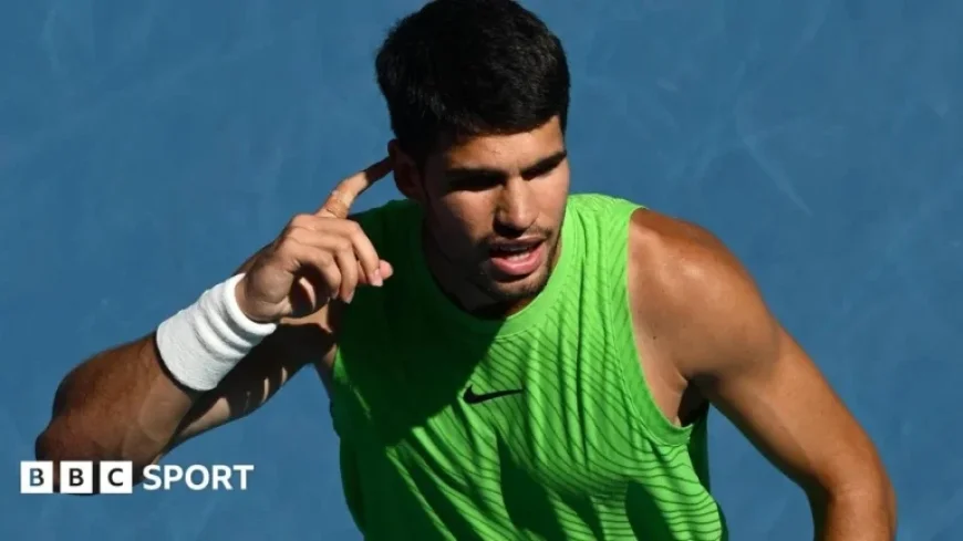 Carlos Alcaraz Advances to 2026 Australian Open Quarter-final with Improved Serve