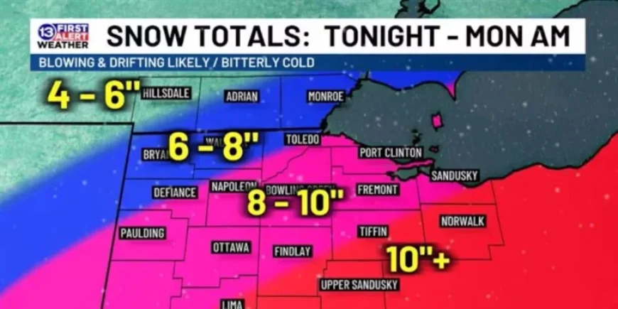 Major Snow Event Hits Sunday: 13 First Alert Weather Day