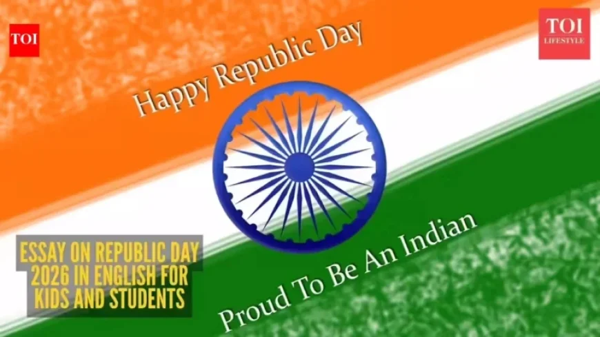 Republic Day 2026: Essay Guide for Students and Children