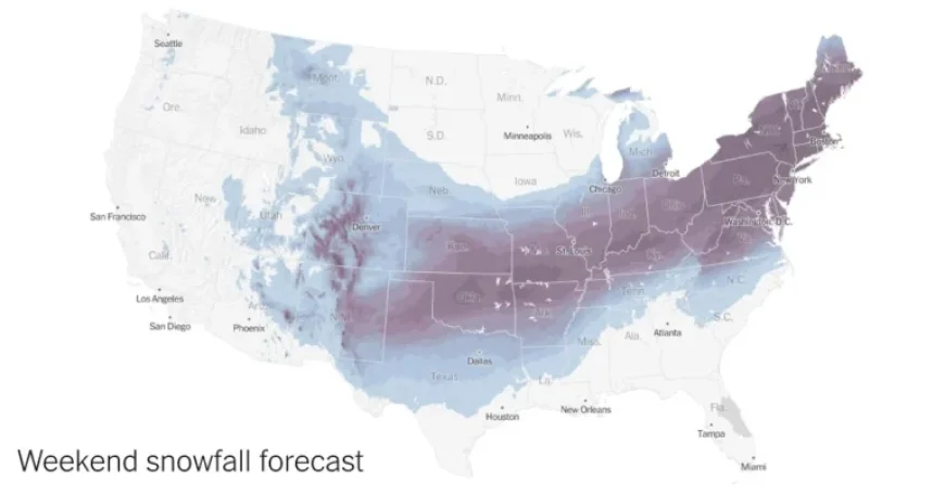 “Explore January 2026 U.S. Winter Storm Through Maps and Charts”
