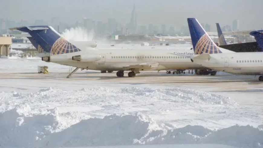 US Winter Storm Disrupts Air Travel, Affects Newark Airport