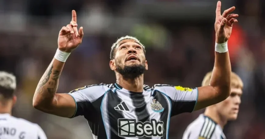 Joelinton Nears Milestone, Shares Newcastle United Dream