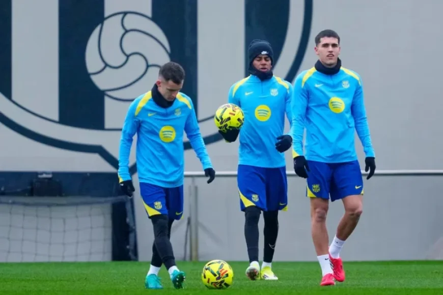 Barcelona vs. Oviedo Live: Cancelo Starts, Casadó Replaces Injured Pedri