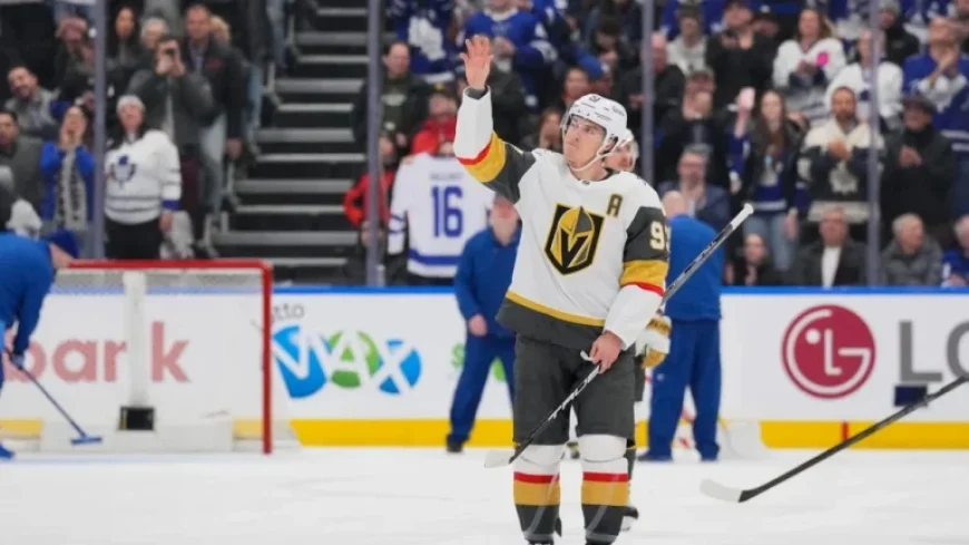 Maple Leafs Honor Marner with Tribute Video in Golden Knights Return