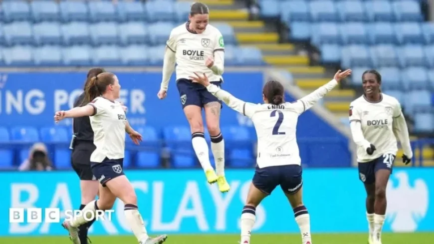 West Ham Secures First Away Win of Season Against Leicester, 2-1