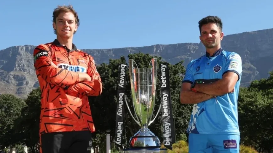 Sunrisers Pursue Third SA20 Title Against Capitals in Final Showdown