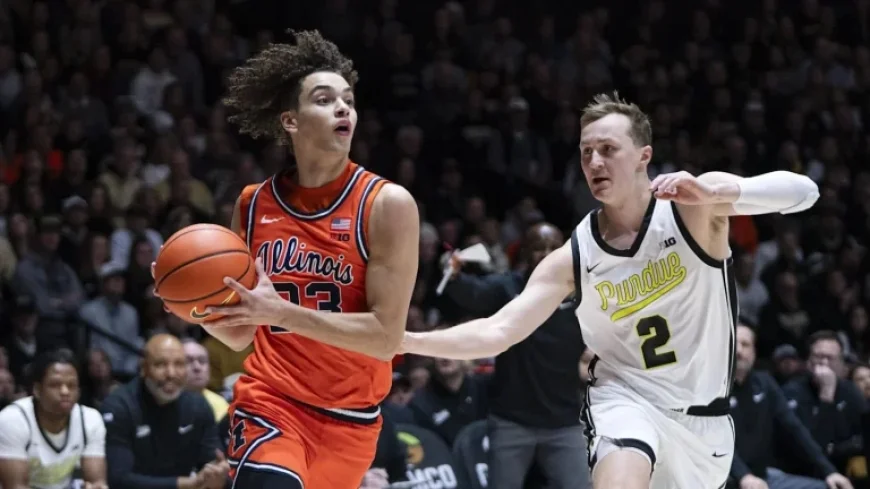 Illinois Freshman Keaton Wagler Scores 46, Stuns No. 4 Purdue