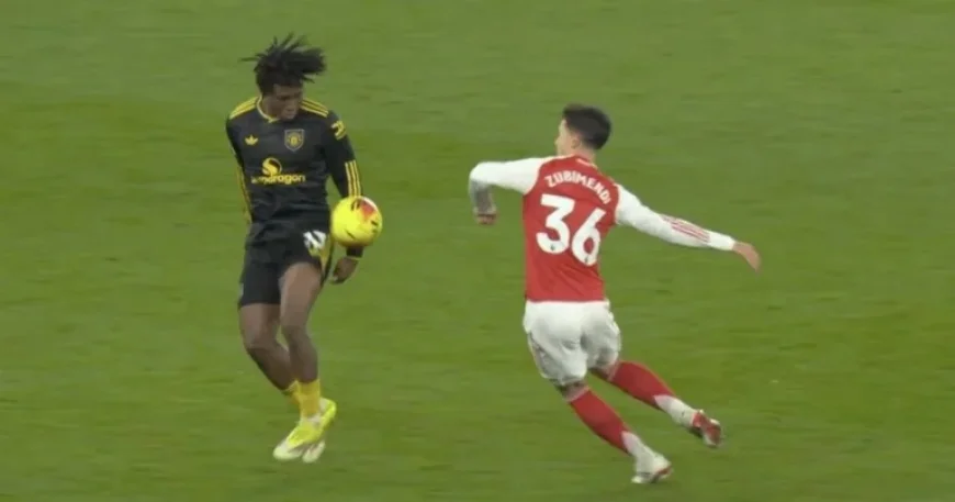 VAR Rules on Dorgu Handball Controversy During Arsenal vs Man Utd Game