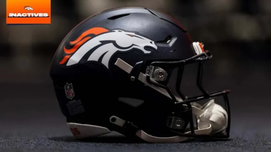 Broncos Reveal Inactive Players Roster for AFC Championship Game