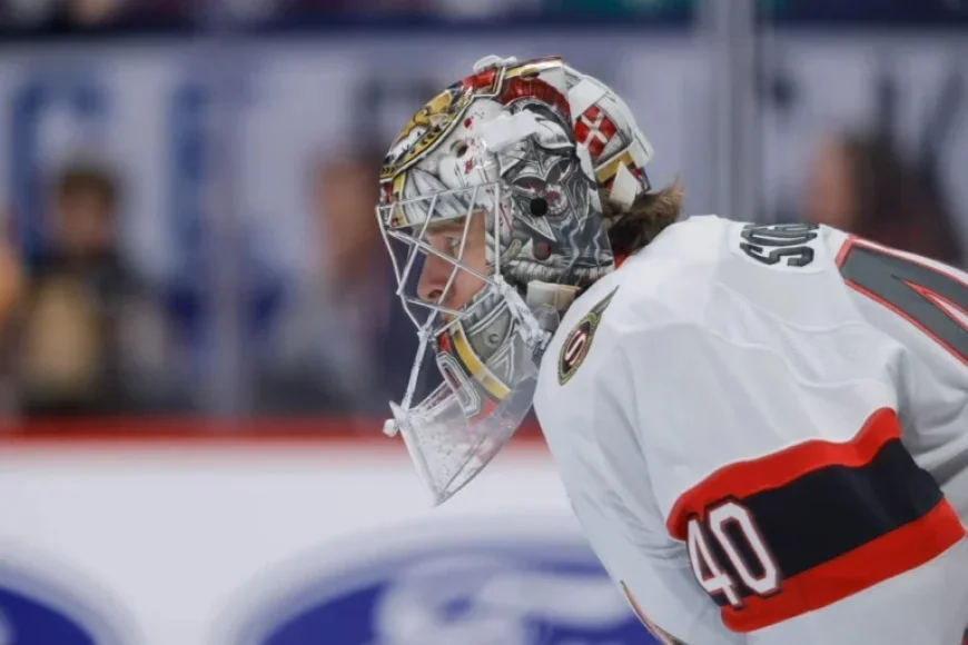 Senators Promote Mads Sogaard, Reassign Hunter Shepard