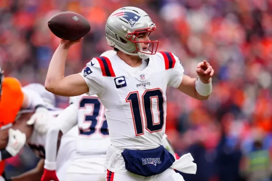 Patriots QB Drake Maye Scores Rushing Touchdown Against Broncos