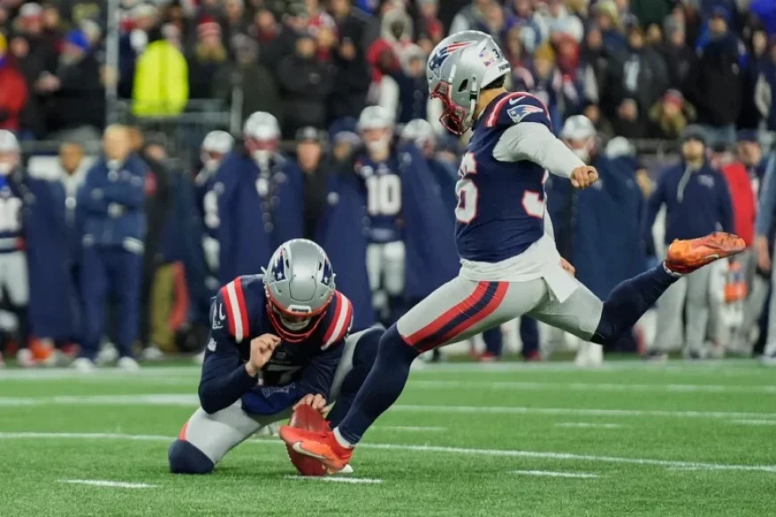 Patriots Rookie Kicker Aims for 70-Yard Field Goal in Denver