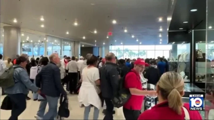 Unattended Bag Triggers Miami International Airport Evacuation