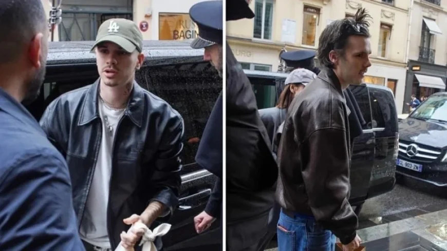 Romeo and Cruz Beckham Enjoy Paris with Girlfriends Amid Family Tensions