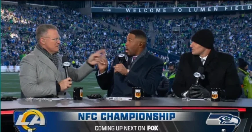 Michael Strahan Faces Challenge Hearing Colleague on FOX NFL Sunday Before Exit