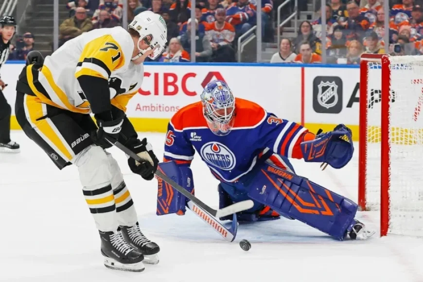 Penguins Halt Oilers’ Defensive Streak, Skinner’s New Team Shines