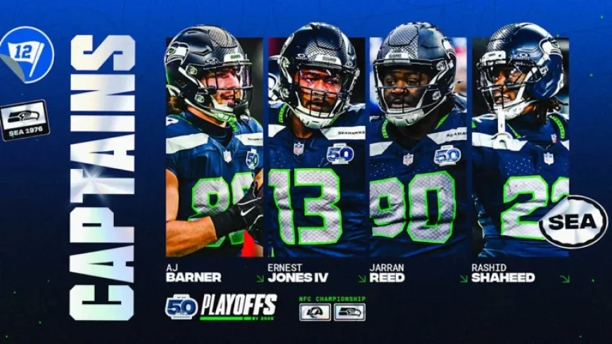 Seahawks Reveal Captains for NFC Championship Clash with Rams