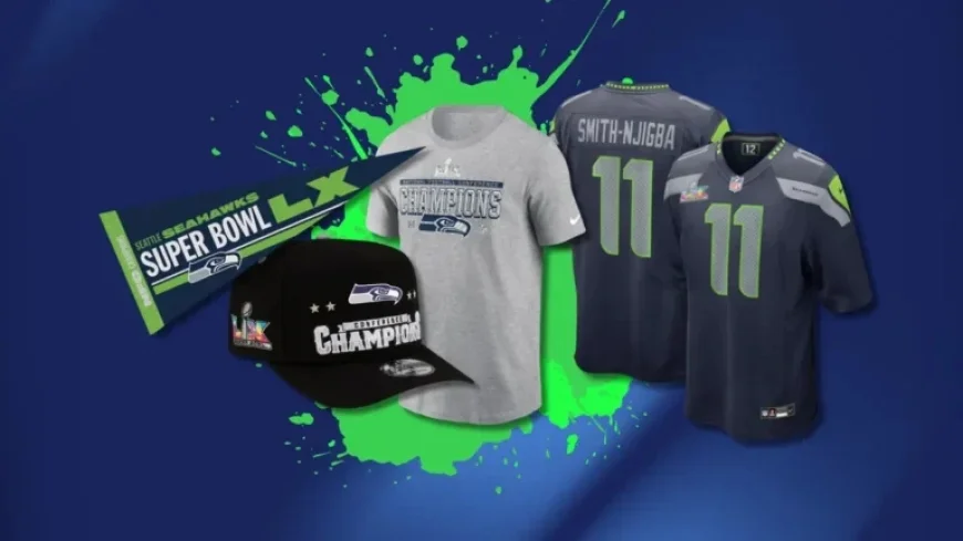 Seattle Seahawks 2026 NFC Champions Gear: Shop Hats, Shirts, Hoodies