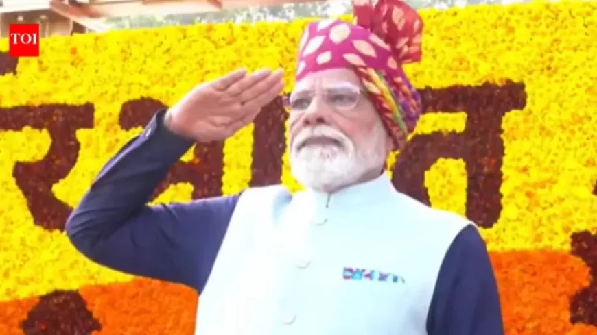 PM Modi Celebrates Republic Day 2026 in Rajasthan’s Iconic Bandhej Safa