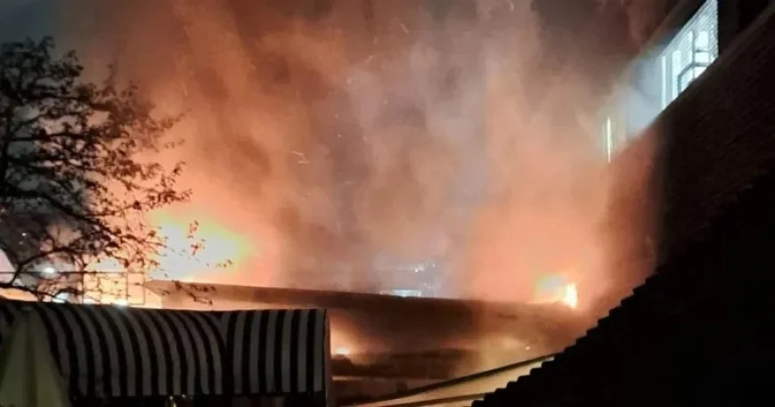 Kensington Roof Gardens Fire Forces Evacuation