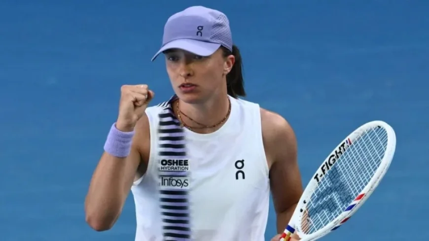 Live Updates: Iga Świątek vs. Maddison Inglis at Australian Open
