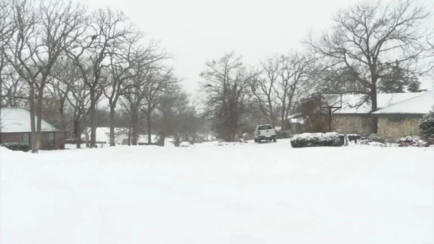 Winter Storm Strikes Oklahoma: Tulsa Metro Area Affected