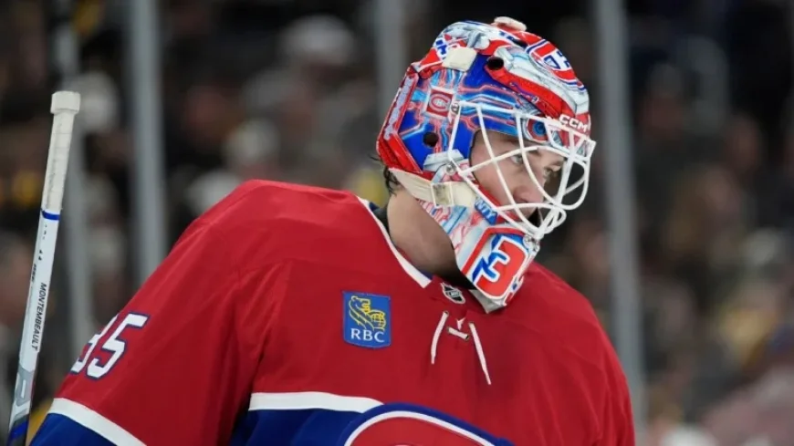 Canadiens’ Montembeault Faces Scrutiny Following Unexpected Collapse