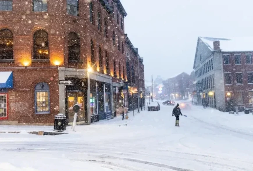 Heavy Snowfall to Blanket Maine from Sunday to Monday
