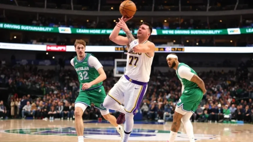 Luka Doncic Breaks Record; LeBron, Lakers Celebrated in Victory Over Mavs