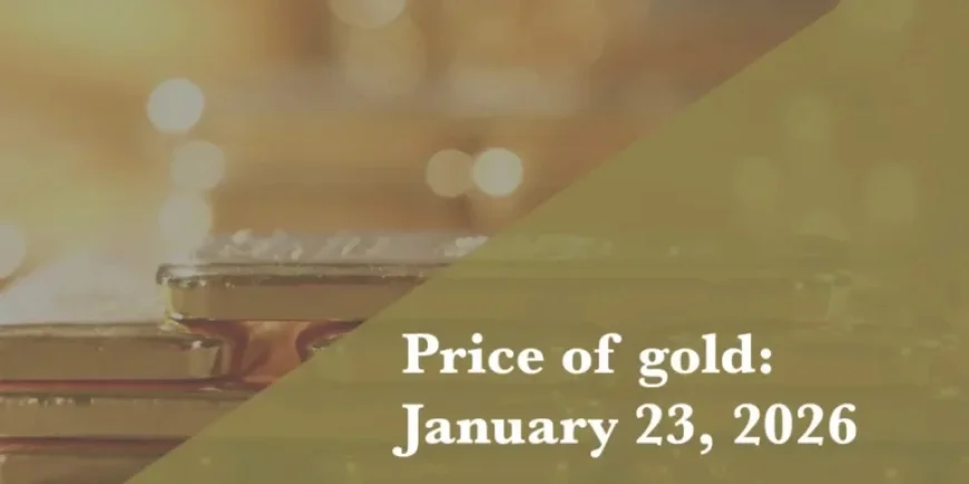 Gold Prices Updated: January 23, 2026