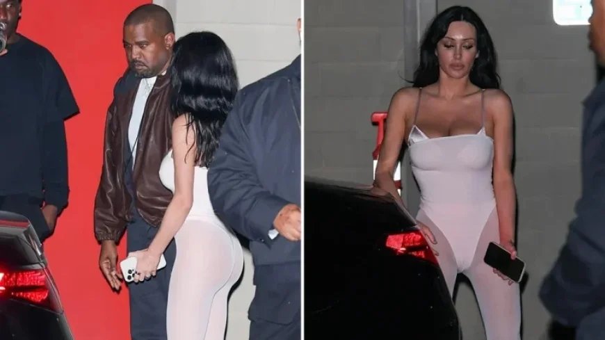 Bianca Censori Stuns in Revealing Outfit on Kanye West Movie Date