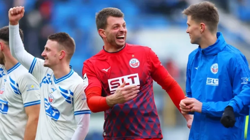 Hansa Rostock’s Unbeaten Streak Extends to Twelve Games in Promotion Form