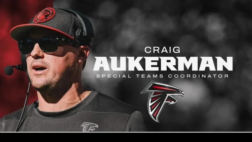Falcons Appoint Craig Aukerman as Special Teams Coordinator