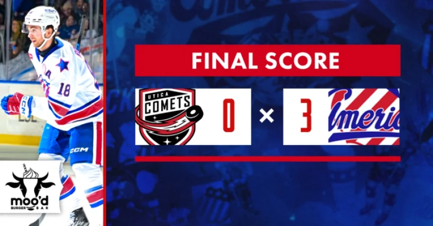Amerks Secure Shutout Victory Against Comets in Homestand Opener
