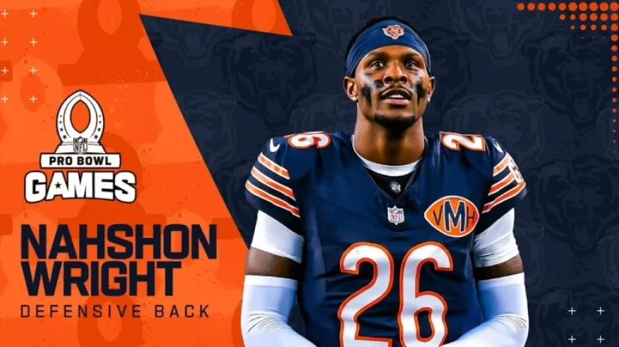 Bears’ Nahshon Wright Joins NFC Pro Bowl Games Roster