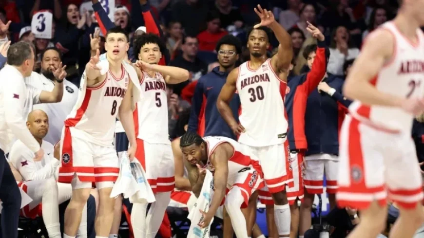 Arizona Remains Unbeaten, Purdue Drops in Latest Men’s Basketball Rankings