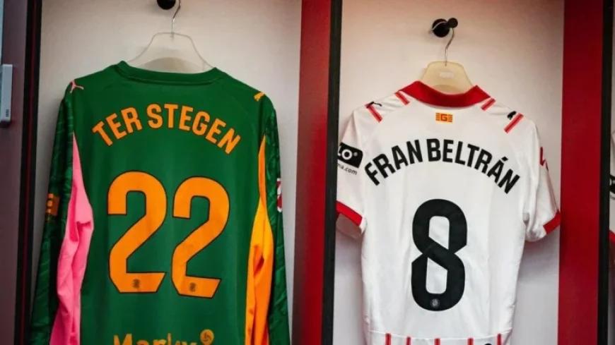 Ter Stegen Starts in His First Convocation with Girona