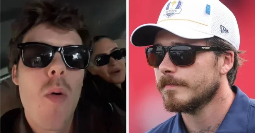 Cruz Beckham Reacts to Brooklyn’s TikTok Statement