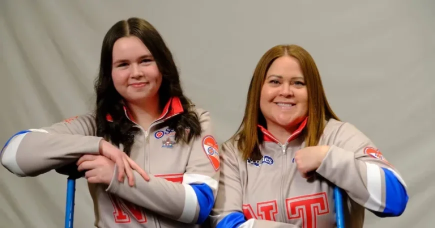 Galusha and Scharf Embrace Scotties Experience with Teen Daughters