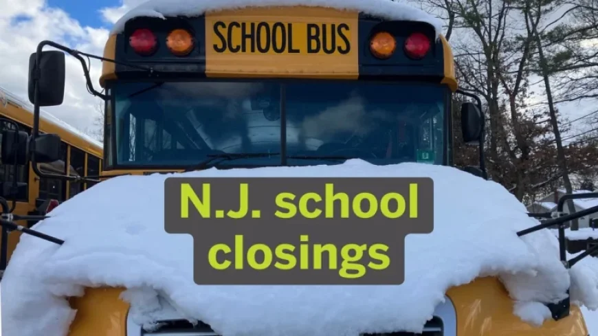 Snowstorm Forces School Closures and Delays in N.J. on Jan. 27, 2026