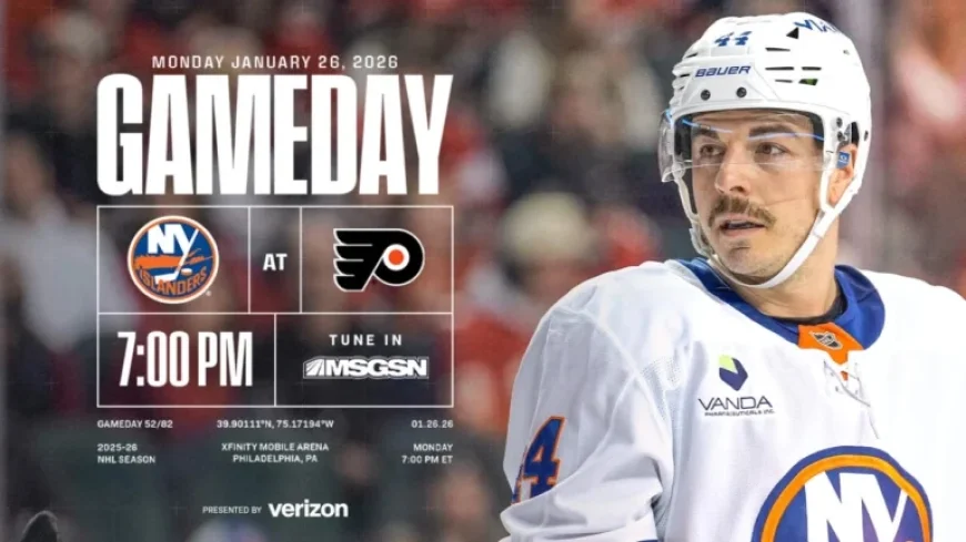 Islanders Face Flyers: Game Preview