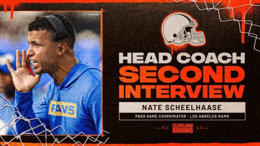 Browns Interview Rams’ Nate Scheelhaase for Head Coach Role