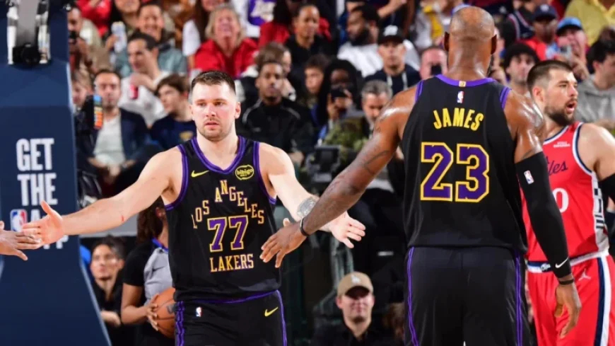 LeBron’s First-Half Surge, Luka’s Second-Half Thrills as Lakers Defeat Bulls