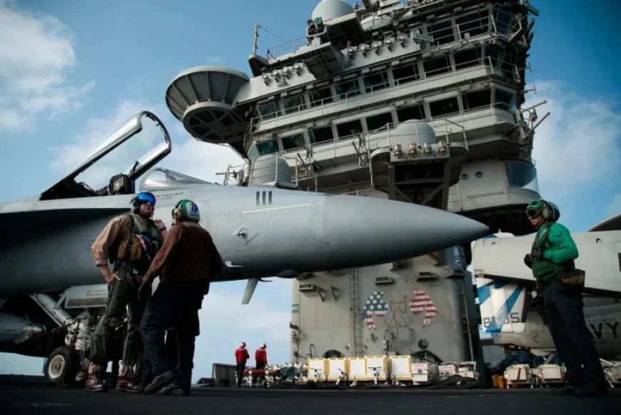 Aircraft Carrier Arrives in Middle East, Enhancing Trump’s Iran Strategy