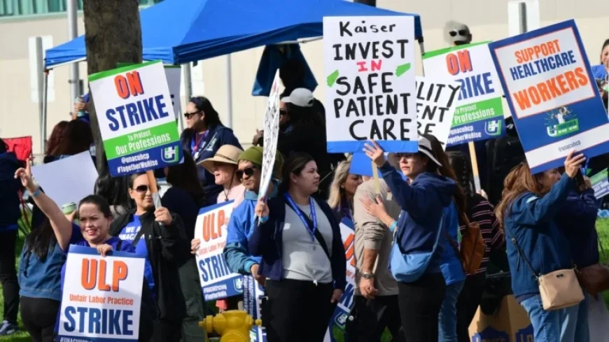 31,000 Kaiser Permanente Healthcare Workers Strike in California and Hawaii