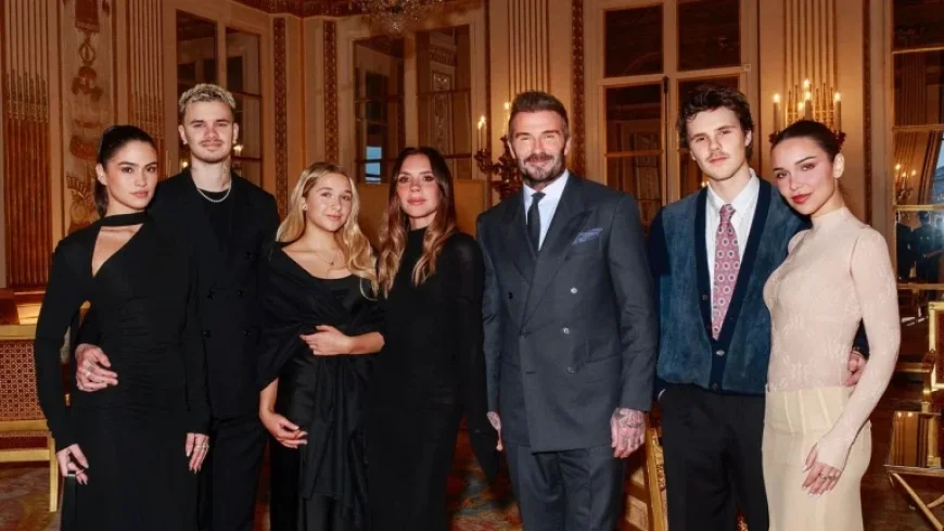 Victoria Beckham Honored with French Knighthood, Debuts Unified Style with Family